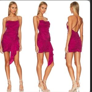 For Love & Lenons Allie MINI Dress (pink) • MSRP $221 NWT